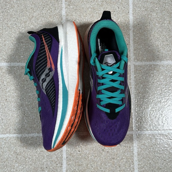 Saucony Womens Endorphin Speed 2 S10688-20 Purple Running‎ Shoes Sneakers Size 7 - Picture 3 of 8